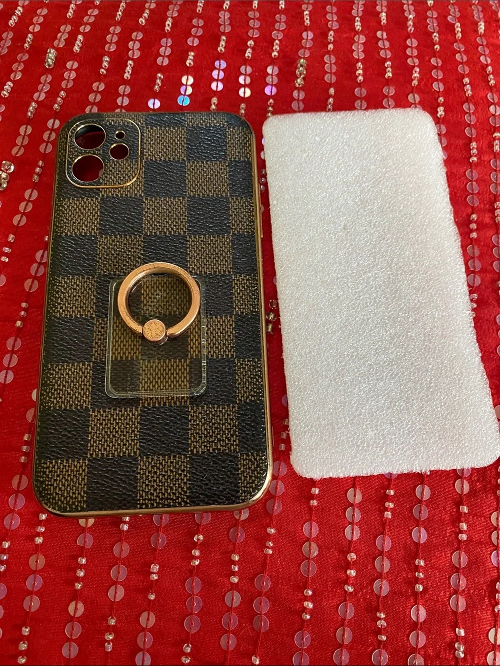 Designer Inspired I Phone Case in Used Condition